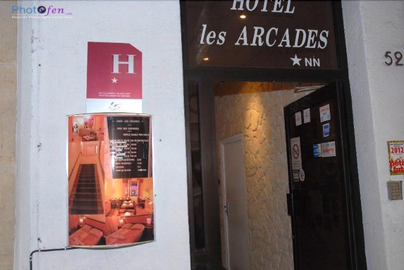 Hotel Les Arcades Rouen Exterior photo